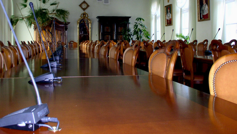 Posiedzenie Parlamentu Studenckiego Uniwersytetu Opolskiego
